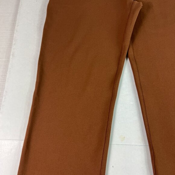 Betabrand Dress Pants Women's 35x28* 7 Pocket Straight Brown Stretch Yoga Tag XL - Picture 4 of 16